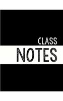 Black Class Notebook