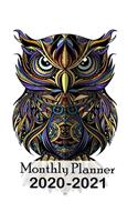 Monthly Planner 2020-2021