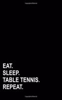Eat Sleep Table Tennis Repeat: Blank Sheet Music for Guitar, 100 Blank Pages with Guitar Chord Boxes, Standard Staff & Tablature - Music Staff Paper / Sheet Music Blank / Music No(32 Blank Sheet Music for Guitar)