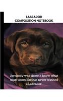 Labrador Composition Notebook