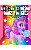 Unicorn Coloring Books For Kids Ages 4-8