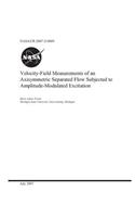 Velocity-Field Measurements of an Axisymmetric Separated Flow Subjected to Amplitude-Modulated Excitation