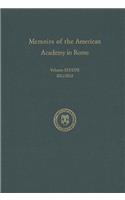 Memoirs of the American Academy in Rome, Vol. 56 (2011) / 57 (2012)