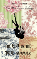 Girl in the Toile Wallpaper