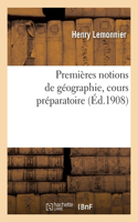 Premières notions de géographie, cours préparatoire