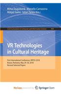 VR Technologies in Cultural Heritage