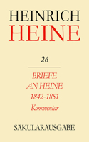 Briefe an Heine 1842-1851. Kommentar