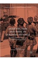 Anxieties, Fear and Panic in Colonial Settings