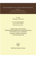 Untersuchungen über den Einfluß kationischer Weichmacher auf die Trockenanschmutzung, Schmutzentfernung und -redeposition waschbarer Textilien aus Baumwolle und Polyester/Baumwolle