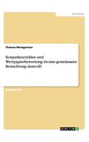 Konjunkturzyklen und Wertpapierbewertung