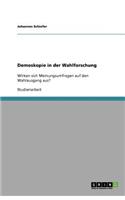 Demoskopie in der Wahlforschung