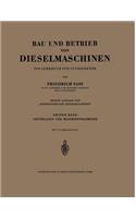 Bau Und Betrieb Von Dieselmaschinen