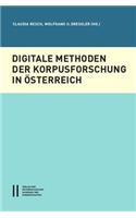 Digitale Methoden Der Korpusforschung in Osterreich