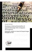 Analyse Interactionnelle Et Apprentissage Des Langues Étrangères: (Omn.Pres.Franc.)