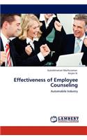 Effectiveness of Employee Counseling