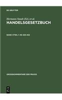 Â§Â§ 425-452: (mit Versicherungen, Svs/RVs 1989, GÃ¼kg, Kvo, Agnb, Adsp, Schwergutbed., GÃ¼kumt, SpartenÃ¼bergr. Transp.)