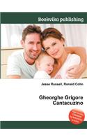 Gheorghe Grigore Cantacuzino: (English)