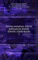 Novelas exemplares. Edicion publicada por Rodolfo Schevill y Adolfo Bonilla