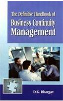 Definitive Handbook of Business Continuity Management