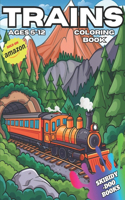 Trains coloring book