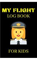 My Flight Log Book for kids