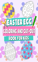 Easter Egg Coloring and Cut-out Book for Kids