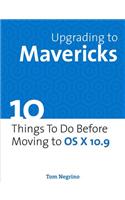 Upgrading to Mavericks
