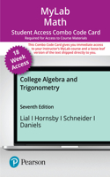 Mylab Math with Pearson Etext -- Combo Access Card -- For College Algebra and Trigonometry (18-Weeks)