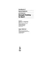 Handbook of Sports Medicine and Science, Strength Training for Sport