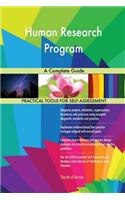 Human Research Program A Complete Guide