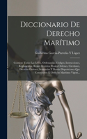 Diccionario De Derecho Marítimo