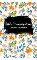 Bible Memorization Journal for Women