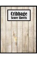 Cribbage Score Sheets