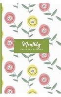 Monthly Calendar Planner: Blank Undated Journal; Simple Minimalist Planner For Teens and Adults;