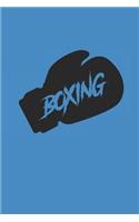 Boxing: Notizbuch BOXER Notebook BOX SPORT Journal 6x9 lined