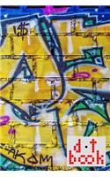 The Dot Book - A Dot Grid Notebook for Graphic Designers - Graffiti Series: 52