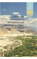 Governance Approaches to Mitigation of and Adaptation to Climate Change in Asia