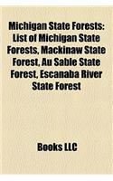 Michigan State Forests