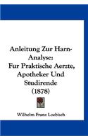 Anleitung Zur Harn-Analyse