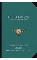 Night Lessons: From Scripture (1860)