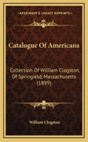 Catalogue Of Americana
