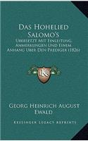 Hohelied Salomo's