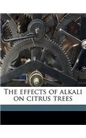 The Effects of Alkali on Citrus Trees