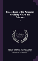 Proceedings of the American Academy of Arts and Sciences