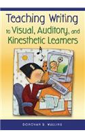 Teaching Writing to Visual, Auditory, and Kinesthetic Learners