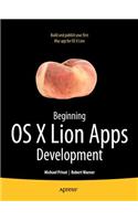 Beginning OS X Lion Apps Development