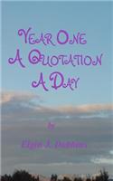 Year One - A Quotation A Day