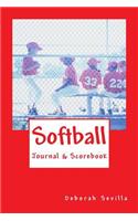 Softball Scorebook & Journal