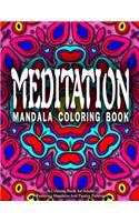 MEDITATION MANDALA COLORING BOOK - Vol.4