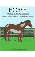 Horse Coloring Book for Kids